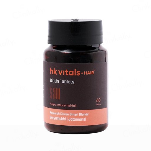 HK Vitals Biotin Anti-Hairfall Supplement Tablet