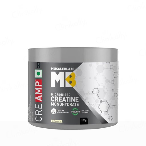 MuscleBlaze CreAMP Micronised Creatine Monohydrate Nutraceutical Powder