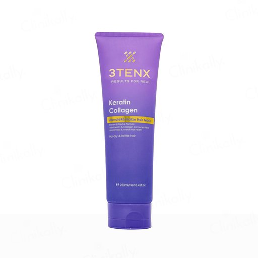3Tenx Ultimate Revitalize Keratin Collagen Hair Mask For Dry & Brittle Hair