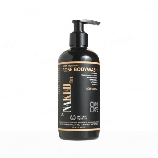 By Naked Fact Ultra Hydrating & Exfoliating Rose Bodywash