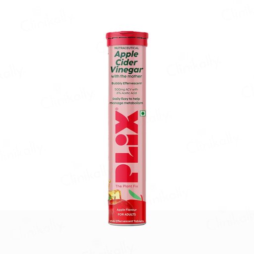 Plix Apple Cider Vinegar Effervescent Tablet