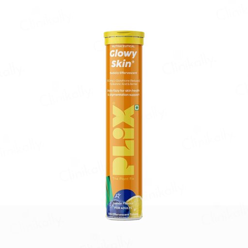 Plix Glowy Skin Effervescent Tablet - Lemon Flavour