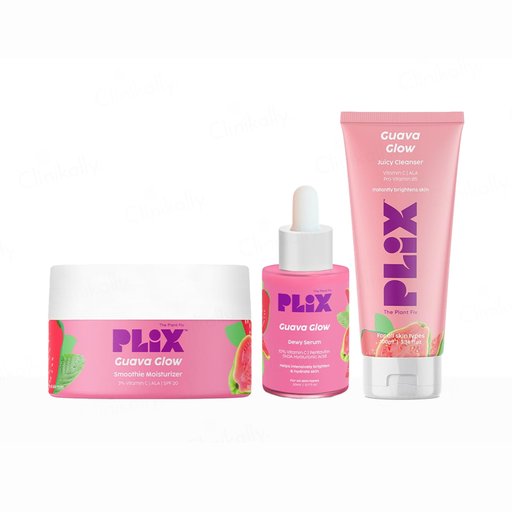 Plix Guava Super Glow Trio Kit