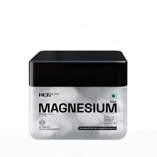 Ace Blend Max Liposomal Magnesium 440mg Health Supplement Tablet