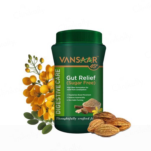 Vansaar 45+ Digestive Care Gut Relief Sugar-Free Powder
