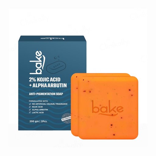 Bake 2% Kojic Acid + Alpha Arbutin Anti-Pigmentation Soap (Pack Of 2)