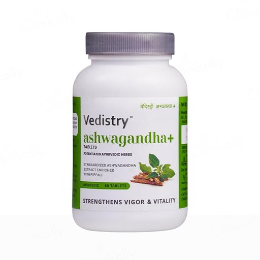 Vedistry Ashwagandha+ Ayurvedic Tablet