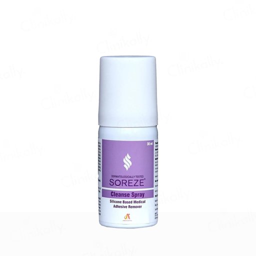 Soreze Cleanse Medical Adhesive Remover Spray