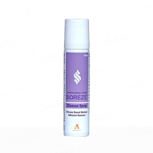 Soreze Cleanse Medical Adhesive Remover Spray