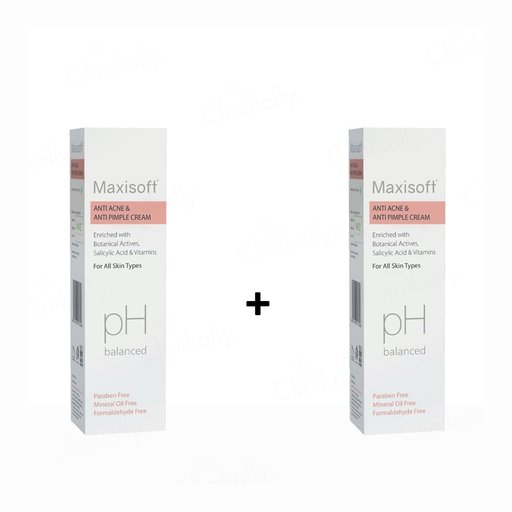 Maxisoft pH Balanced Anti Acne & Anti Pimple Cream