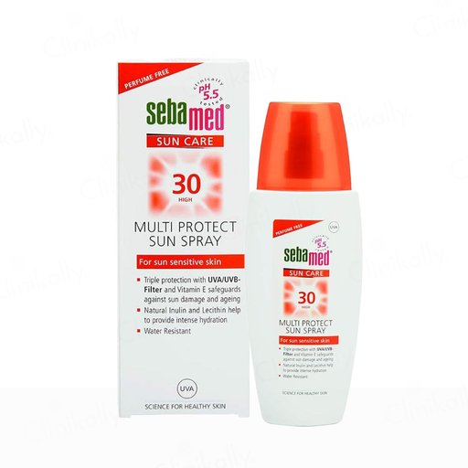 Sebamed Sun Care Multi Protect Sunscreen Spray SPF 30 For Sun Sensitive Skin