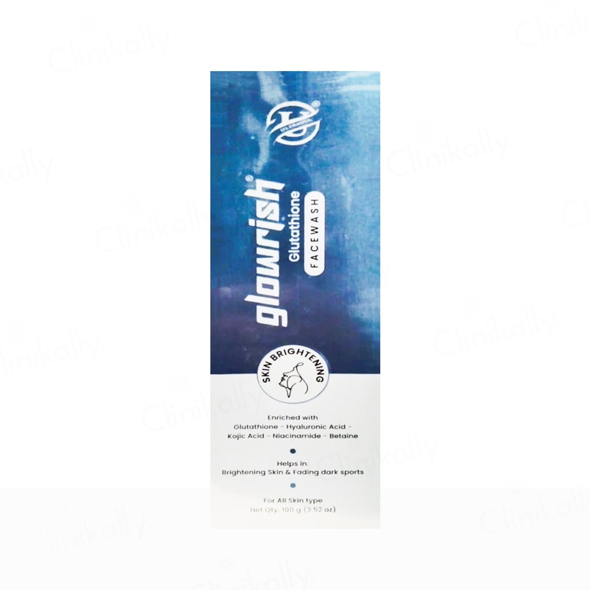 best glutathione face wash in india Buy Glowrish Skin Brightening Facewash Online at Price APLB Glutathione Niacinamide Cleansing