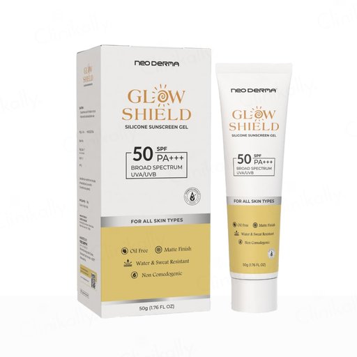 Glow Shield Silicone Sunscreen Gel SPF 50 PA+++