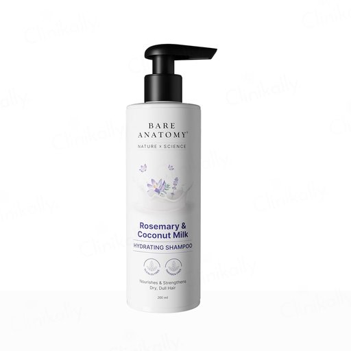 Bare Anatomy Rosemary & Coconut Milk Hydrating Shampoo