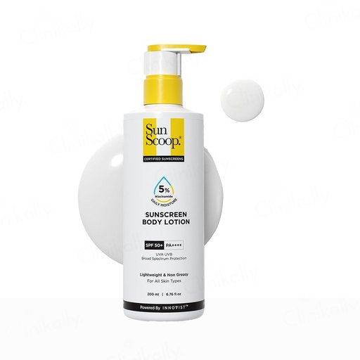 Sun Scoop 5% Niacinamide Sunscreen Body Lotion SPF 50+ PA++++