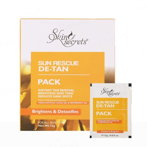 Skin Secrets Sun Rescue De-Tan Face Pack