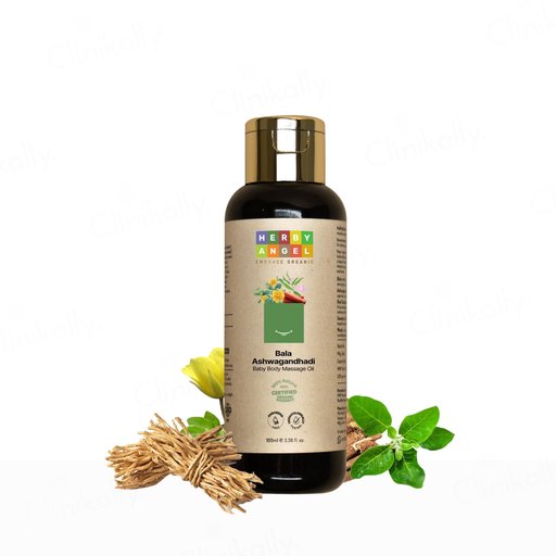 Herby Angel Bala Ashwagandhadi Baby Body Massage Oil
