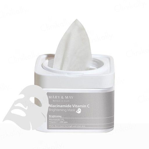 Mary&May Niacinamide Vitamin C Brightening Daily Sheet Mask