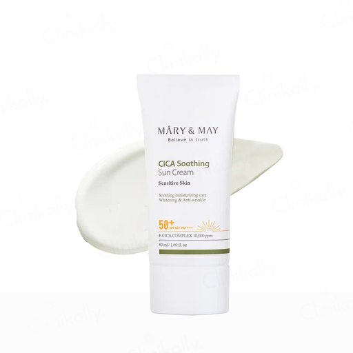 Mary&May Vegan Cica Soothing Sun Cream SPF 50+ PA++++