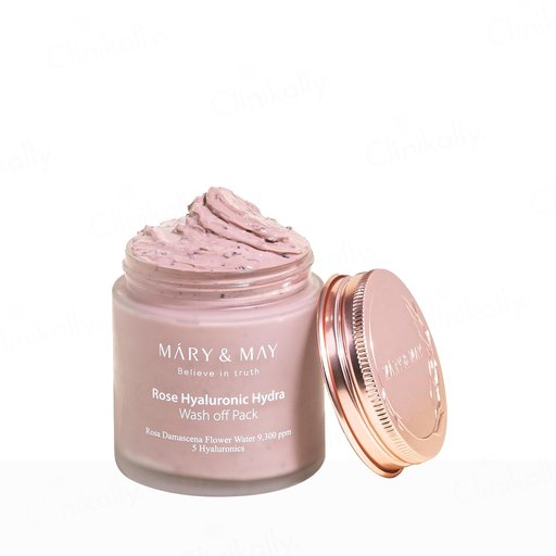 Mary&May Vegan Rose Hyaluronic Hydra Wash Off Face Mask Pack