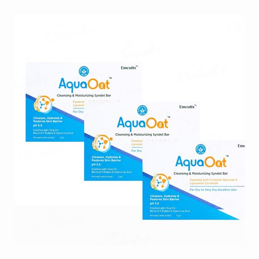 Aqua Oat Cleansing & Moisturizing Syndet Bar