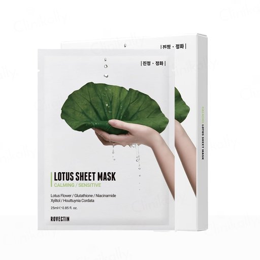 Rovectin Calming Lotus Sheet Mask