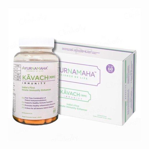 Ayurnamaha Kavach Immunity Nutraceutical Capsule