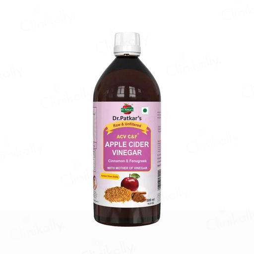 Dr. Patkar's ACV C&F Cinnamon & Fenugreek Apple Cider Vinegar