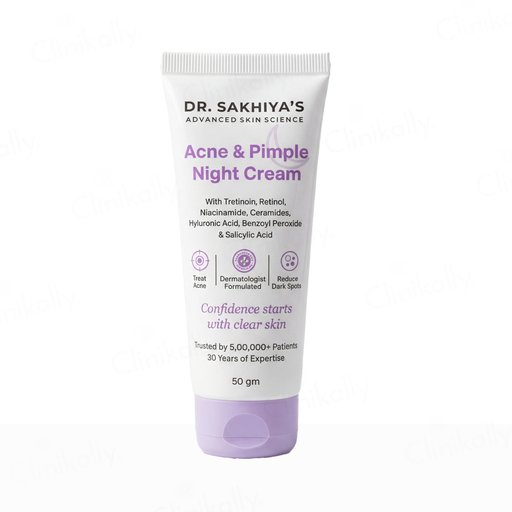 Dr. Sakhiya’s Acne & Pimple Night Cream