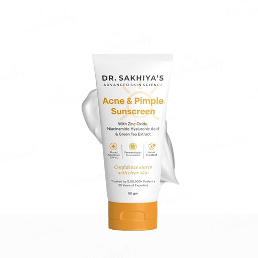 Dr. Sakhiya’s Acne & Pimple Sunscreen SPF 50