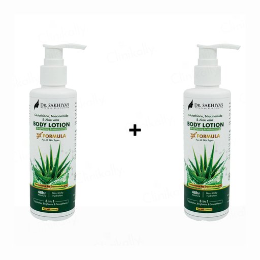 Dr. Sakhiya’s Aloe Vera Whitening & Moisturising Body Lotion