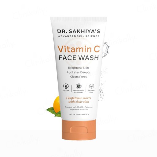 Dr. Sakhiya’s Vitamin C Skin Brightening Face Wash