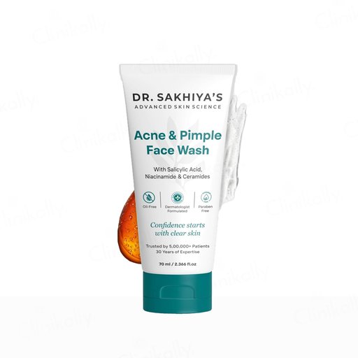 Dr. Sakhiya’s Acne & Pimple Face Wash