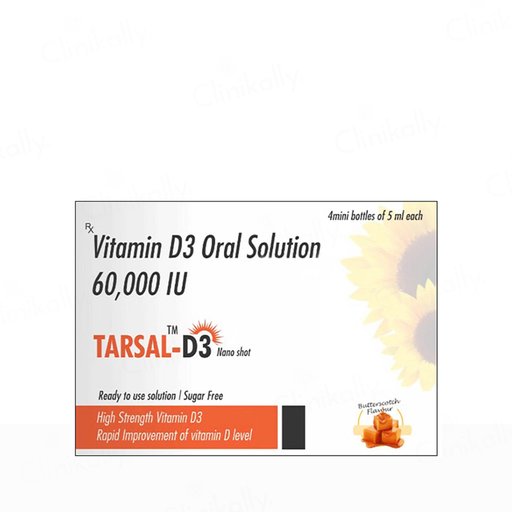 Tarsal-D3 Sugar Free Nano Shots - Butterscotch Flavour