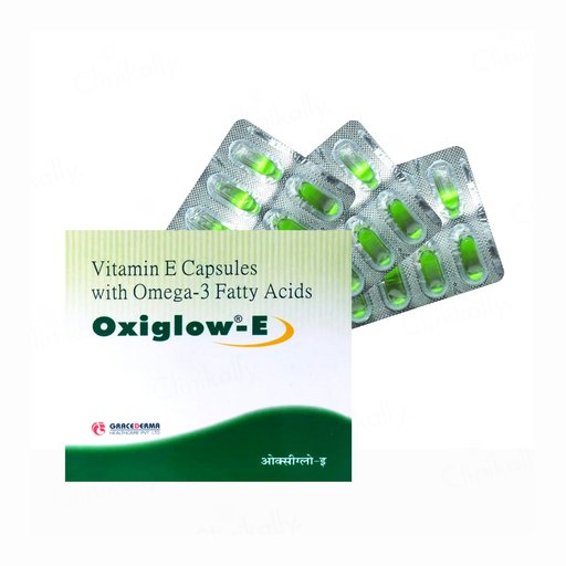 Oxiglow-E Vitamin E & Omega-3 Fatty Acids Capsule