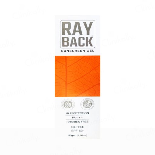 Rayback Sunscreen Gel SPF 50+ PA+++