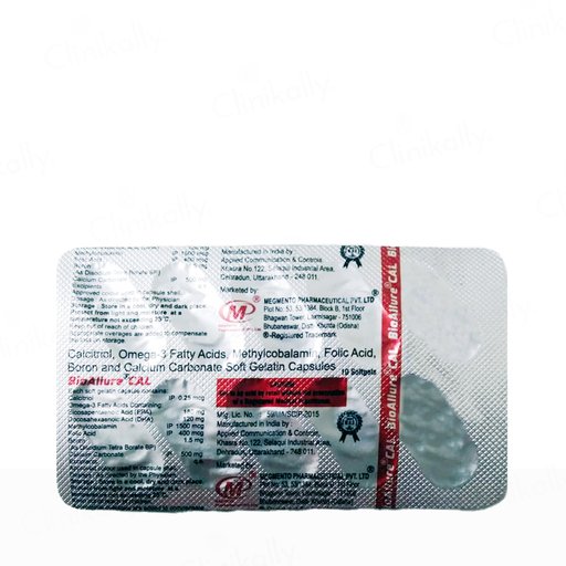 Bioallure Cal Soft Gelatin Capsule