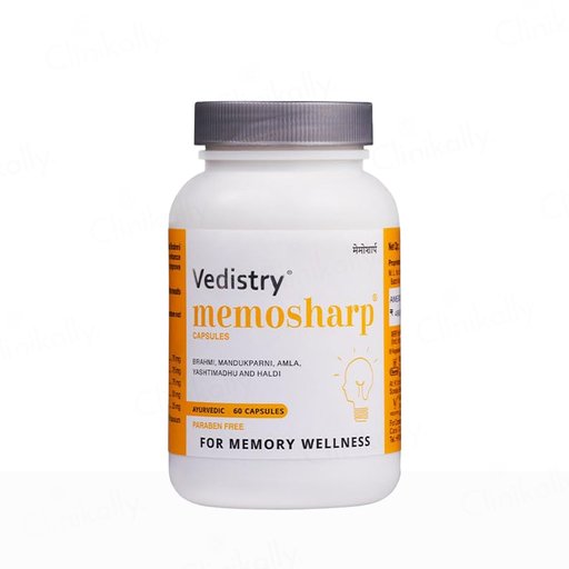 Vedistry Memosharp Memory Wellness Ayurvedic Capsule