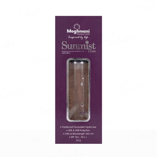 Sunmist Clear Translucent Sunscreen Gel SPF 50+ PA++