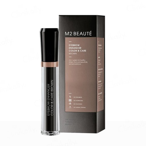 M2 BEAUTE Eyebrow Enhancer Color & Care - Brown