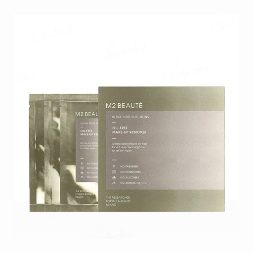 M2 BEAUTE Ultra Pure Solutions Oil-Free Make-Up Remover