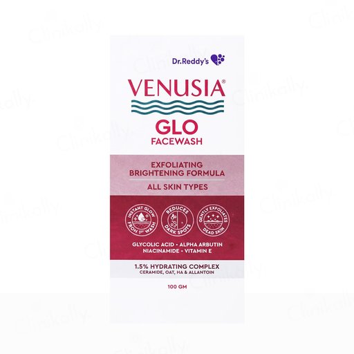 Venusia Glo Exfoliating & Brightening Facewash