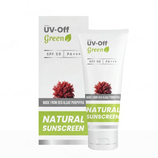 UV-Off Green Natural Sunscreen SPF 50 PA+++