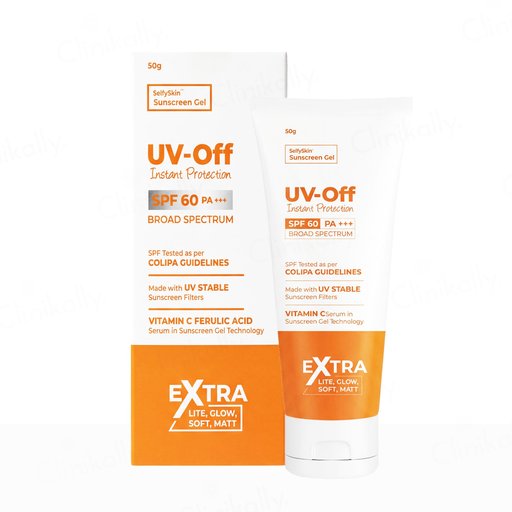 UV-Off Instant Protection Vitamin C & Ferulic Acid Sunscreen Gel SPF 60 PA+++