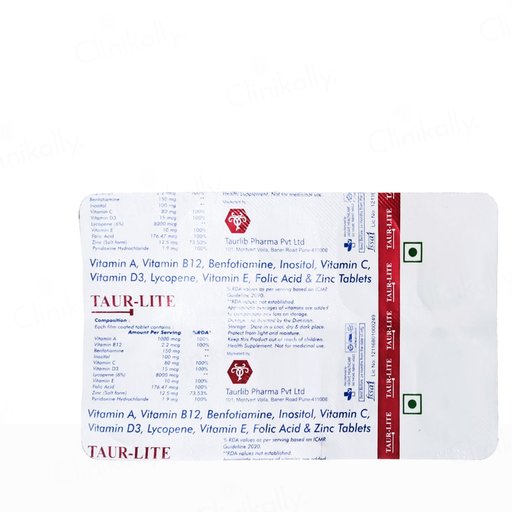 Taur-Lite Health Supplement Tablet