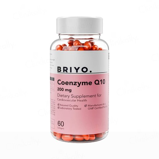 Briyo Coenzyme Q10 200 mg Dietary Supplement Capsule