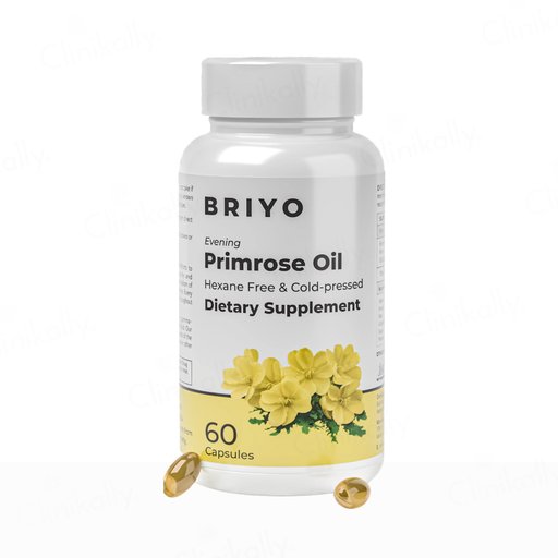 Briyo Evening Primrose Oil 1000 mg Dietary Supplement Capsule