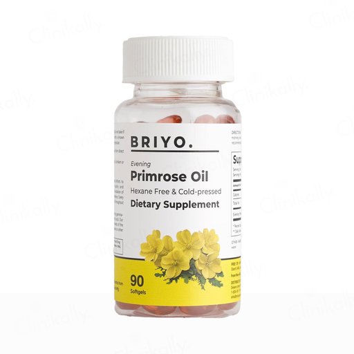 Briyo Evening Primrose Oil 500 mg Dietary Supplement Capsule