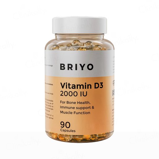 Briyo Vitamin D3 2000 IU Capsule