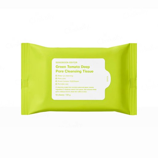Sungboon Editor Green Tomato Deep Pore Cleansing Tissue